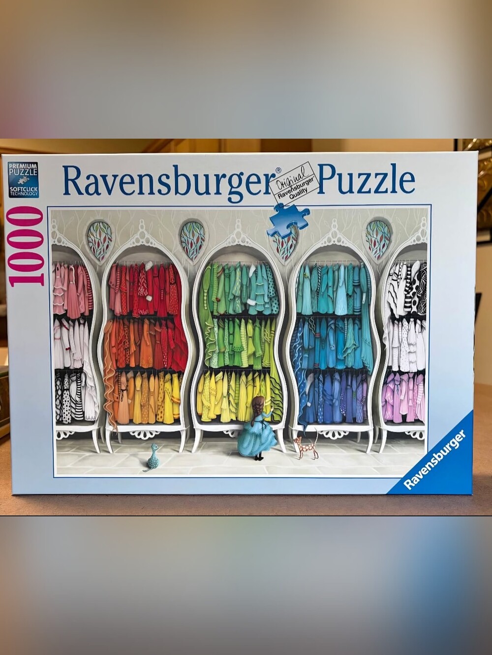 Rare Ravensburger Demelsa Haughton FANTASTIC FASHIONISTA 1000 Pc Puzzle 2020